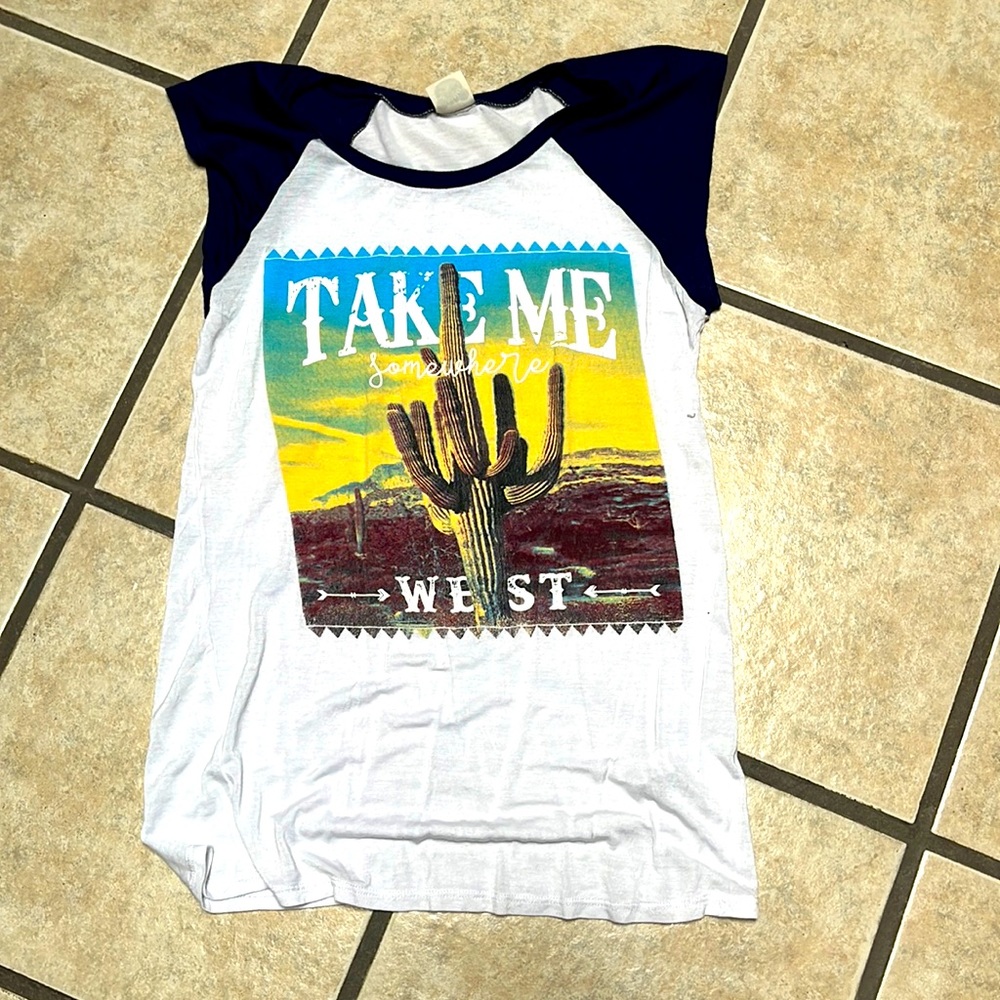 Western “Take me somewhere West” shirt